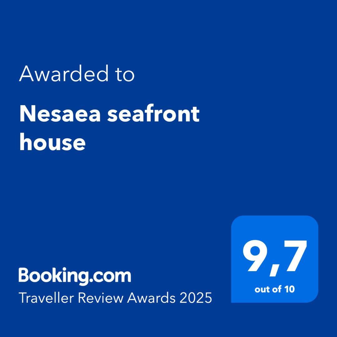 Villa Nesaea Seafront House Parasporos Exterior foto